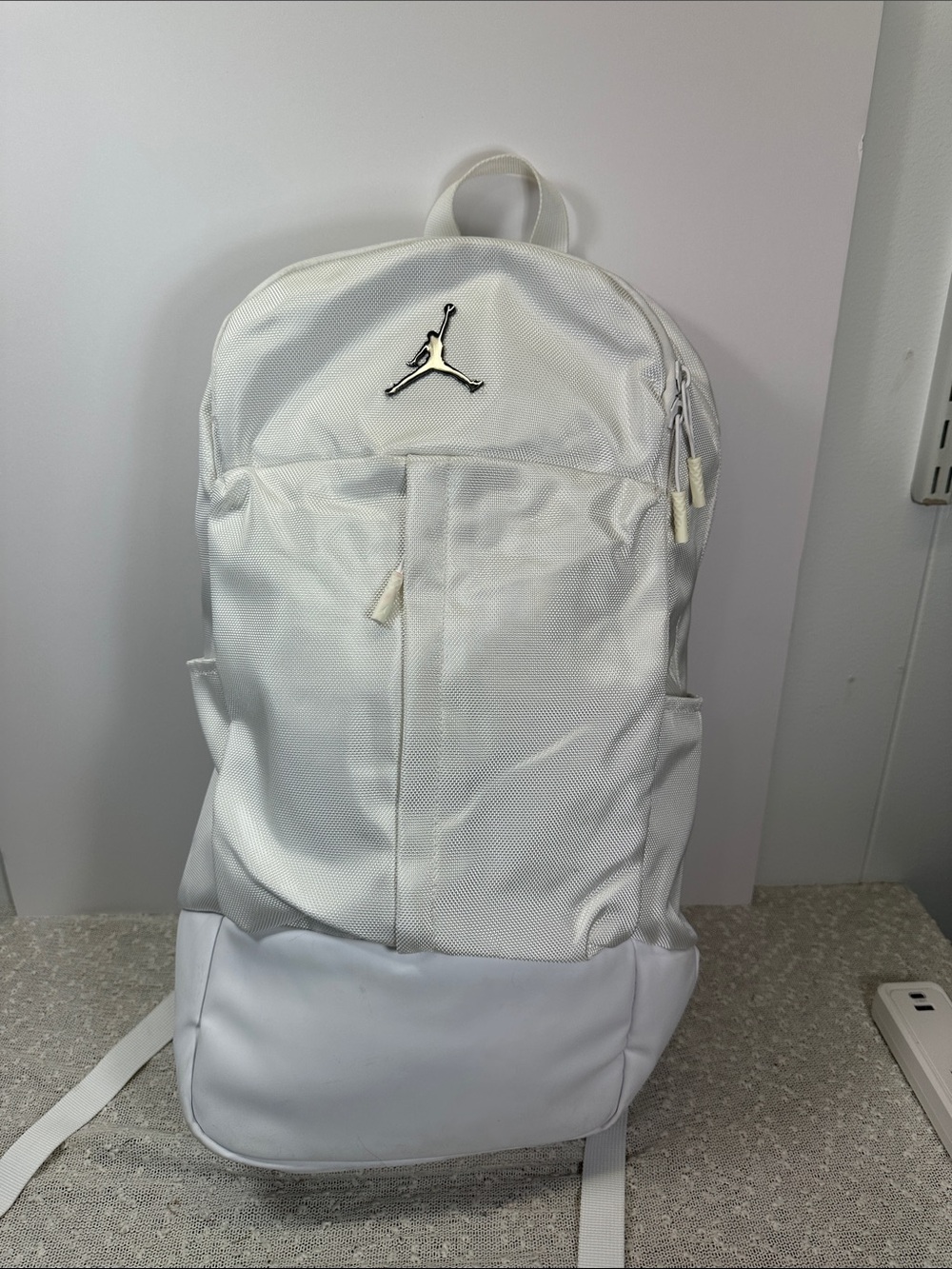 Nike Air Jordan Jumpman Fluid Backpack Large White